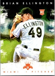 2016 Panini Diamond Kings Brian Ellington Miami Marlins #181