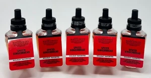 5 BATH & BODY WORKS PAN DE JENGIBRE ESPECIADO FLOR DE PARED FRAGANCIA RECARGA BOMBILLA ENCHUFE - Imagen 1 de 4
