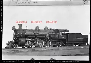 4BB057 2NDGEN NEG 1914 CC&O CLINCHFIELD FERROCARRIL 462 LOCO #154 - Imagen 1 de 1
