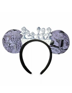 Diadema para adultos The Haunted Mansion Graveyard brilla en la oscuridad - Imagen 1 de 6