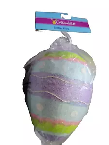 "Uovo di Pasqua glitter a righe Cottondale - 6" - Foto 1 di 1