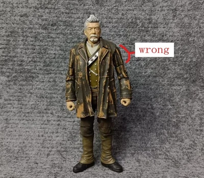 Doctor Who The Other Doctor John Hurt action figure 5"  hand wrong - Image 1 of 4