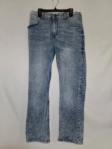 Wrangler Boys' Jeans 16 Husky Classic Straight Fit Denim - Made in Mexico - Picture 1 of 3