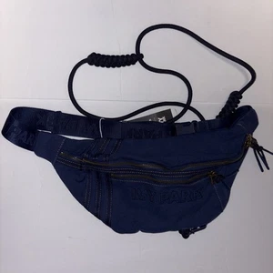 Adidas Ivy Park HG6582 Unisex Dark Blue Belt Bag NWT - Picture 1 of 8