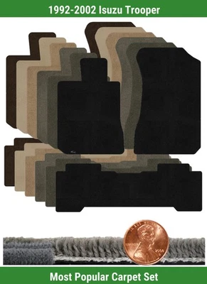 Lloyd 定制 Ultimat 地毯垫套装适用于 1992 - 2002 年五十铃部队 (3 件) #T89 — 第 1/4 张图片