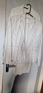 Women's Striped White Mix Suite By Marks & Spencer ,Size-12 - Picture 1 of 11