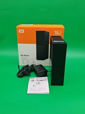 Western Digital WDBBGB0140HBK My Book 14TB External Desktop Hard Drive Black - Image 1 of 4