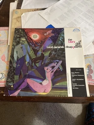 Janacek: The Diary Of One Who Disappeared, Supraphon SUA-10288, 1963, Czech, EX - Image 1 of 4