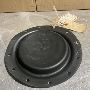 Fisher 2E791902202 DIAPHRAGM, NITRILE, SIZE 30, 11-3/8" DIA X 12 HOLES NOS - Picture 1 of 5