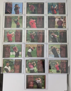 Tiger Woods Championship Collection Upper Deck 2001 Lot 16 Karten Rookie B - Bild 1 von 2