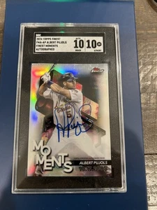 Albert Pujols Auto Gem Mint 10 - Picture 1 of 2