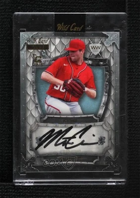 2024 MATTE Premium Chase Silver - Platinum 1/1 Matt Cronin Auto Shield 0x0k - Image 1 of 3