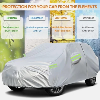 For BMW X6 Car Cover 6-Layer Outdoor Dust Frost Snow All Weather Protection USA - Изображение 1 из 4