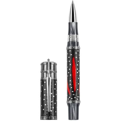Шариковая ручка Montegrappa The Witcher Mutation серебристая и черная металлическая ISWINRSE - Изображение 1 из 4