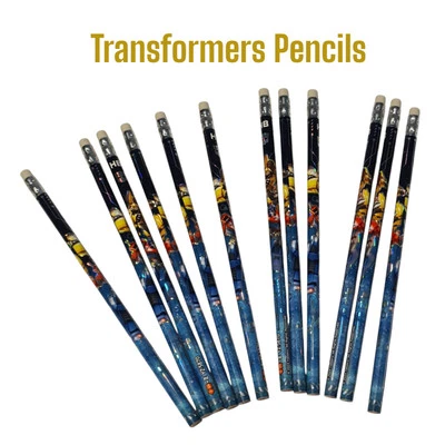 12 Transformers Pencils Birthday Party Bag Fillers, Rewards, School Supplies — 第 1/2 张图片
