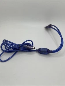 Intec semi-transparent Link Cable For Nintendo Game Boy Advance GBA Blue /Purple - Picture 1 of 3