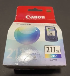 Genuine Canon 211XL Color Fine Ink 1 Cartridge Printer PIXMA CL-211XL - Picture 1 of 4