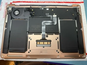 Apple MacBook Air 13" A1932 2019 Keyboard Top Case Battery Rose Gold US version - Afbeelding 1 van 8