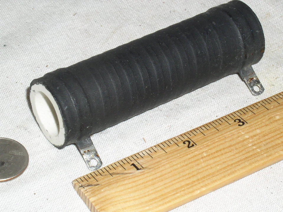 80W 80 W WATT DALE POWER RESISTOR DUMMY TEST LOAD 1.5 OHM WIREWOUND CERAMIC - Изображение 1 из 3