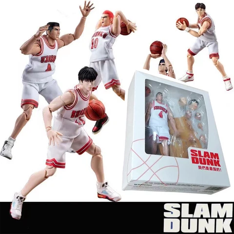 DS-4W: Dasin Slam Dunk 4 Akagi Takenori Action Figure - White ver Cover