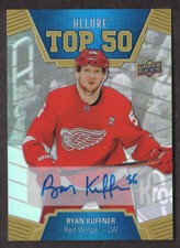 2019-20 Upper Deck Allure Hockey Top 50 AUTO Refrac #T50-3 Ryan Kuffner D