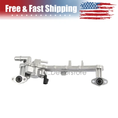 Tubo de metal calentador de agua refrigerante trasero motor V8 5,0 L para Land Rover Jaguar Foto 1 de 4