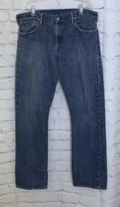 Polo Ralph Lauren 38x34 Jeans Men's 867 Classic Straight Blue Denim - Picture 1 of 12