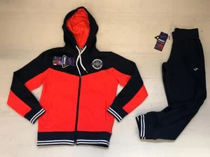 7286 JOMA UNIVERSI KIDS SCHOOL SUIT ZIP HOOD SWEATPANTS 500074.319 - Picture 1 of 1