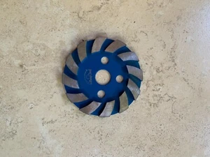 4" 12T Cup Wheel for grind, general purpose,concrete/granite prep 3/4" arbor - Picture 1 of 4