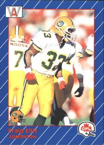 1991 All World CFL #37 Craig Ellis
