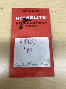 Homelite #68961 Fuel Cap Gasket Super XL Automatic 150 VI123 VI944 NOS Hmlt-3-B - Picture 1 of 2