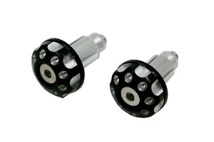 Lenkerenden Lenkergewichte schwarz Alu CNC-gefertigt, Top Qualität! - Bild 1 von 2