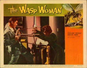 Tarjeta de vestíbulo original Wasp Women # 3 1959 ciencia ficción terror Susan Cabot Fred Eisley (2 - Imagen 1 de 1