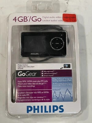 Philips GoGear Reproductor de Audio Digital Video SA3245 4 GB MP3, WMA y Radio FM Foto 1 de 4