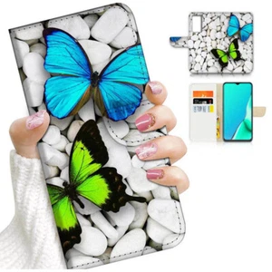 ( For Telstra Smart 4 ) Wallet Flip Case Cover AJ24520 Butterfly - Picture 1 of 7