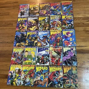 WIZARD 25 Comics Lot/Bundle # 12 13 16 - 34 36 38 39 40 - Picture 1 of 24