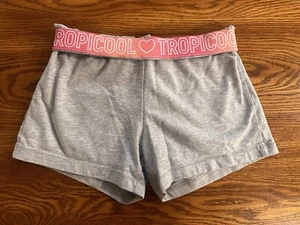 Wonder Nation Girls Cheer Play Shorts Gray Size S 6-6x Tropicool Roll Waist - Picture 1 of 7