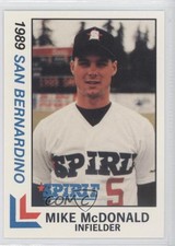 1989 Best San Bernardino Spirit Mike McDonald #22
