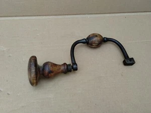 Antique Hand Brace Drill Wengels - With Rare S.T.D. Co Adjustable Style Bit - Picture 1 of 11
