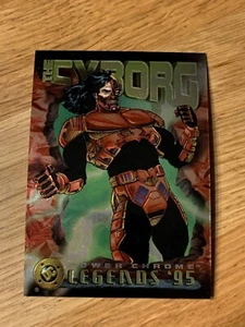 1995 SKYBOX DC POWER CHROME LEGENDS THE CYBORG #84 - Picture 1 of 2