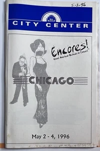 Encores! 'CHICAGO' at City Center 1996 James Naughton, Bebe Neuwirth - Picture 1 of 4