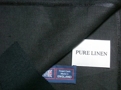 100% Pure Leinen Ader- ,Passend Stoff Hergestellt England – Breite : 75 CM = - Bild 1 von 4