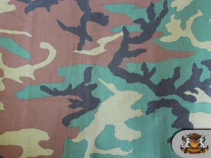Polycotton Printed FATIGUE 1 Fabric / 60" Wide / Sold by the Yard NTXT-42 - Picture 1 of 1