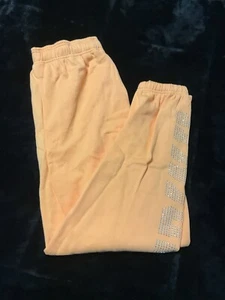 Victoria’s Secret PINK Orange Sweatpants Size M - Picture 1 of 4