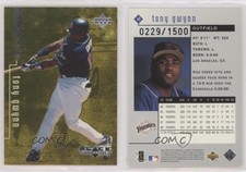 1999 Upper Deck Black Diamond Triple Diamond /1500 Tony Gwynn #69 HOF