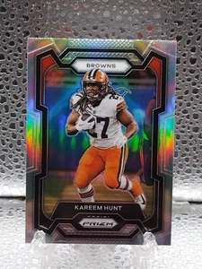 2023 Prizm Football #67 Kareem Hunt Silver - Picture 1 of 2