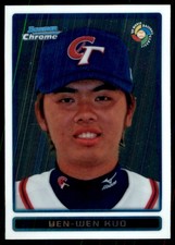2009 Bowman Chrome WBC Prospects Yen-Wen Kuo Chinese Taipei #BCW46