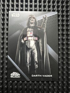 2022 Topps Chrome Black Star Wars #1 Darth Vader NM/M