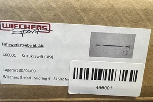 original Wiechers Domstrebe Alu hinten für Suzuki Swift 1 AA bis 1989 - 466001 - Bild 1 von 2