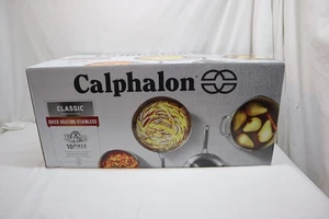 CALPHALON CLASSIC 10PC STAINLESS STEEL COOKWARE SET- NEW # 2095338 - Picture 1 of 14